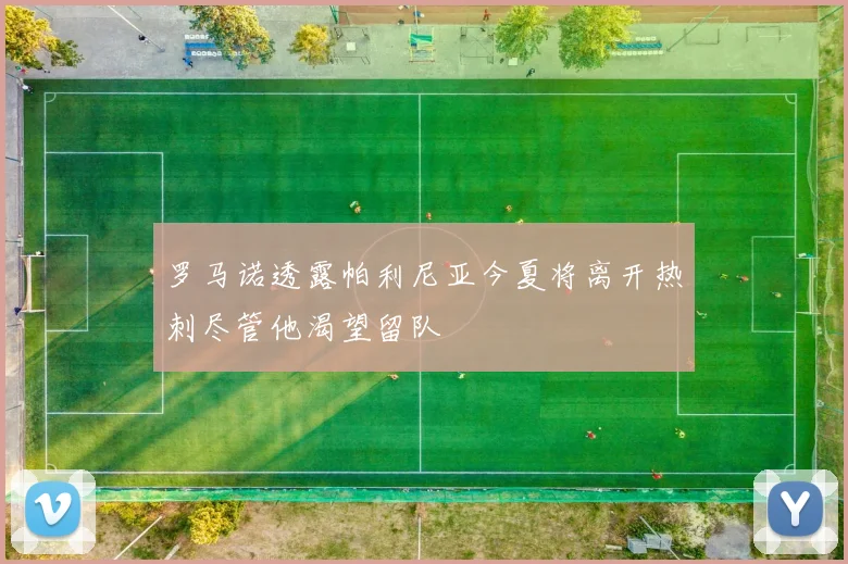 罗马诺透露帕利尼亚今夏将离开热刺尽管他渴望留队